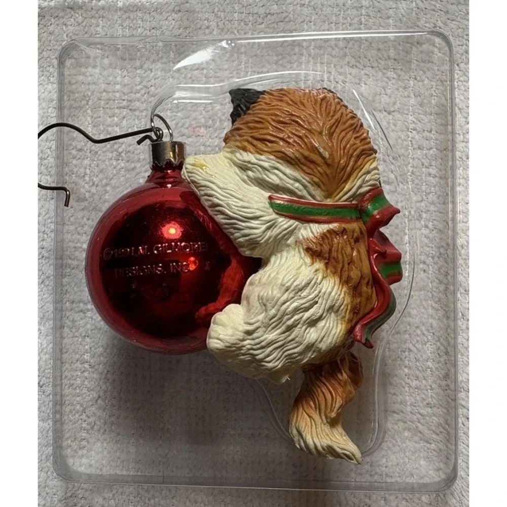 Carlton Cards Heirloom Purr-Fect Holidays 1995‎ Christmas Ornament